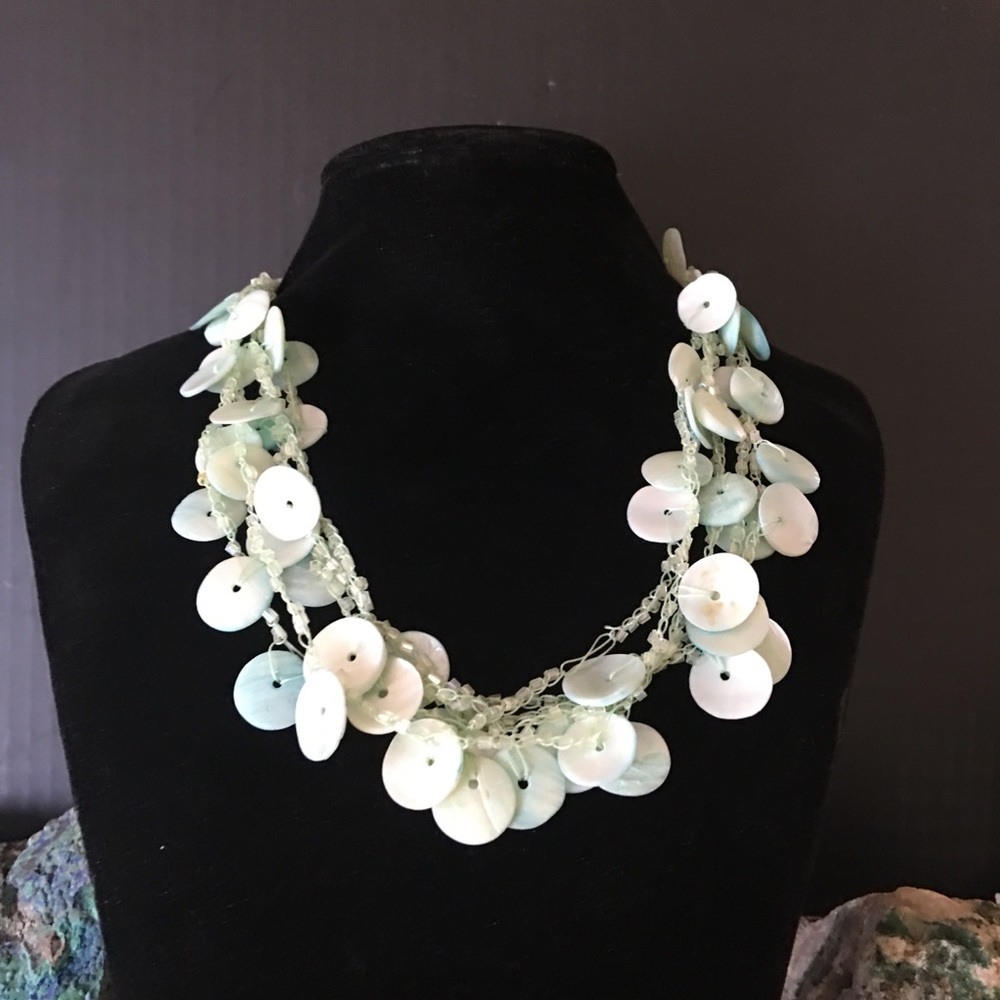SEASHELL NECKLACE🔽❤️🔽 - Picture 1 of 7